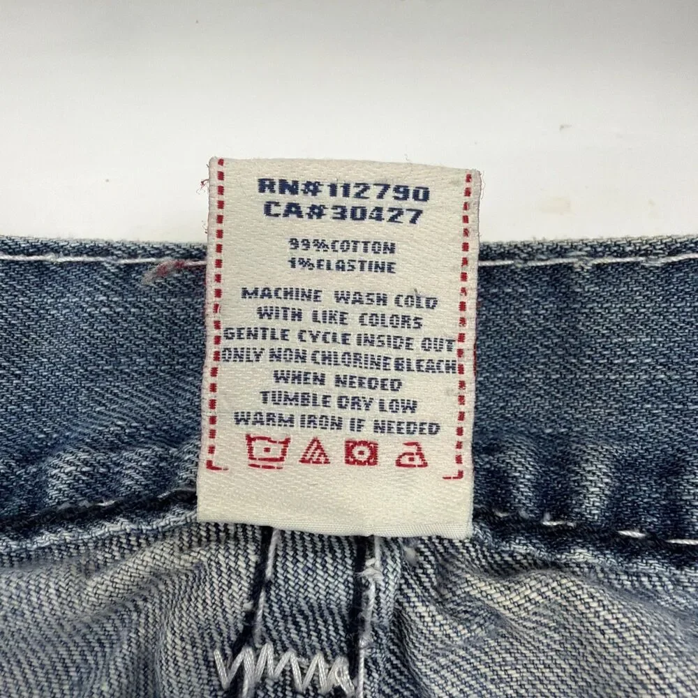 🤩 Vintage True Religion denim / jeans Joey Super T Size 40 x 34 Rare